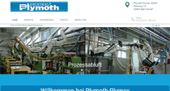 Desktop Screenshot of plymoth.de